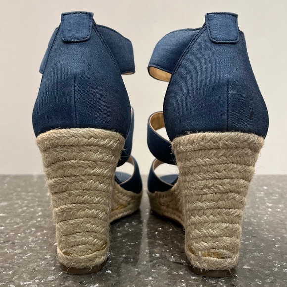 Expression sz 9 Leyah Platform Wedge Sandals - Picture 5 of 10